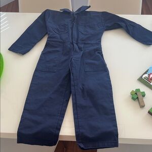 Kids Navy Utility Coverall - Unbranded
